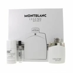Legend Spirit 3 Pc Gift Set By Mont Blanc For Men