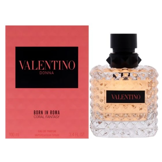 Donna Born In Roma Coral Fantasy By Valentino For Women 3 Donna Born In Roma Coral Fantasy By Valentino For Women