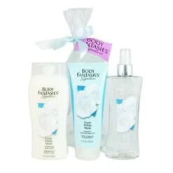Fresh White Musk 3 Pc Set By Body Fantasies For Women