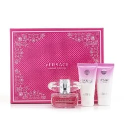Versace Bright Crystal 3 Piece Gift Set By Gianni Versace For Women