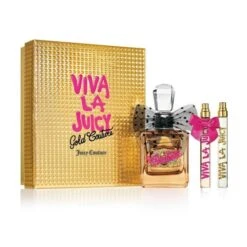 Viva La Juicy Gold Couture 3 Piece Set By Juicy Couture For Women