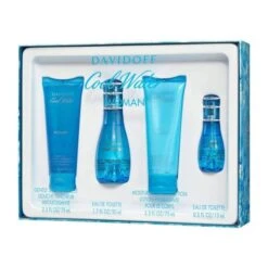Cool Water 4 Piece Set By Davidoff For Women