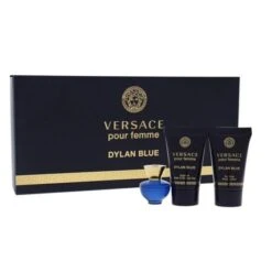 Versace Dylan Blue 3 Piece Mini Set By Gianni Versace For Women
