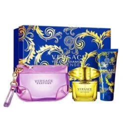 Versace Yellow Diamond Intense 3 Pc Gift Set By Gianni Versace For Women